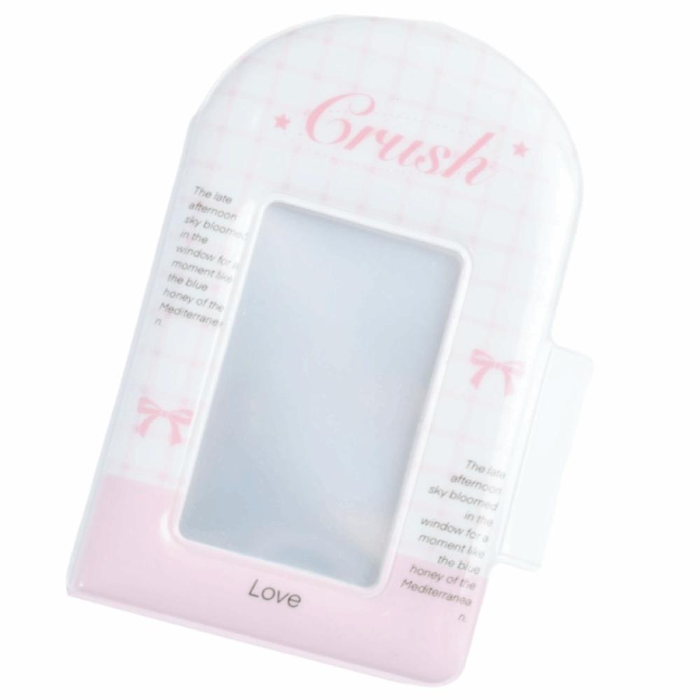 Cute PVC Card Holder Album 3 Inch Cartoon Idol Card Collect Book Mini Photo Protection Cover Student