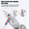 Electrician Plier 8-in-1 Multifunctional Versatile Wire Stripping Pliers Electricity Measurement Non-slip Wire Stripping Plier