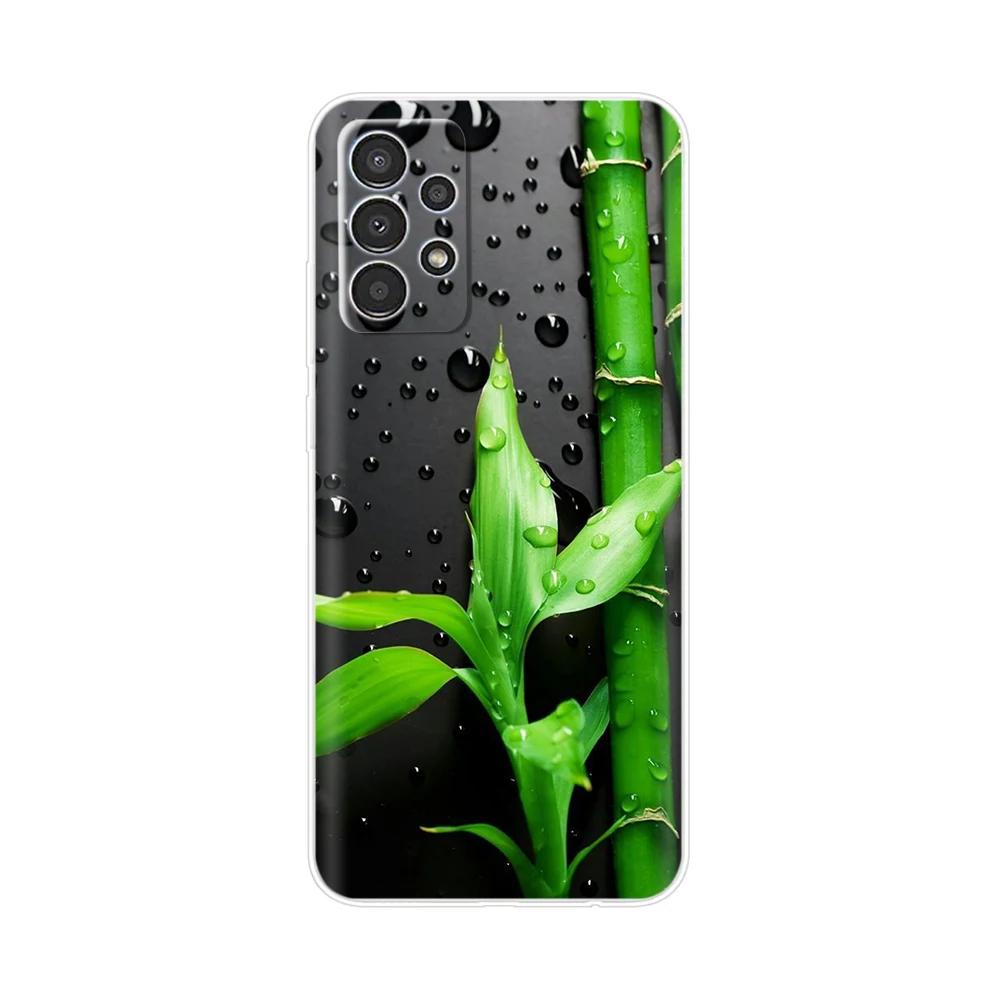 Чехол для телефона Samsung Galaxy A73 Чехол A23 A33 5G A53 Задний бампер Прозрачный Мраморный Мягкий силиконовый чехол для Samsung A53 5G Para Cases