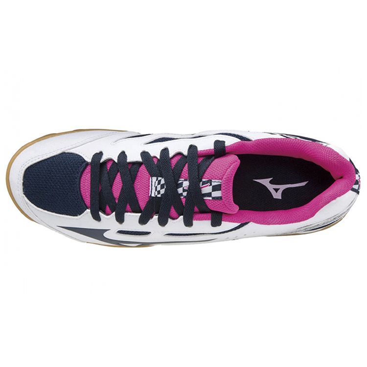 Mizuno Crossmatch Sword Women's Low-Top Table Tennis Shoes White Blue 81GA213014