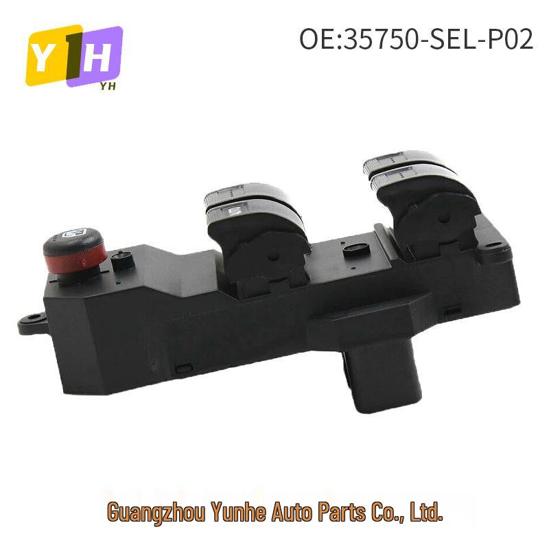 35750-SEL-P02 Переключатель стеклоподъемника для Honda Fit и Civic