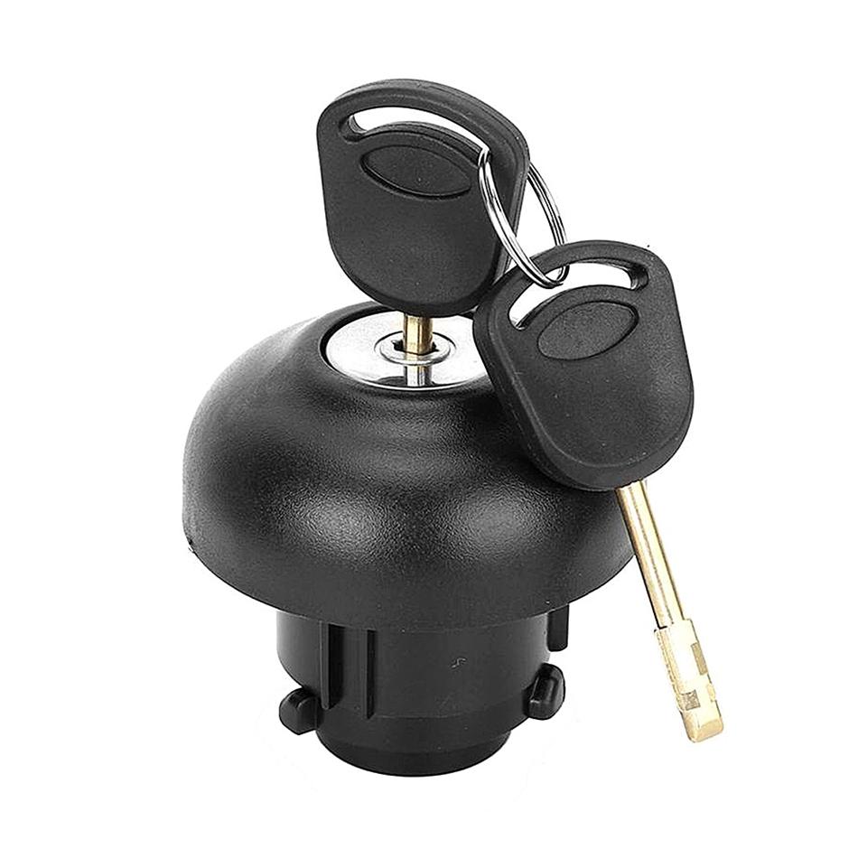 1715043 9C119K163AA For Ford Transit Mk7 Anti Theft Diesel Fuel Tank Filler Cap Cover Lock With 2 Keys Kit 2006 2007 2008 -