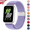 Плетеный нейлоновый ремешок для Samsung Galaxy Fit 3 Регулируемый браслет для Samsung Galaxy Fit3 SM-R390 Одинарный петлевой ремешок для часов Correa