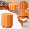 Waste Bin, Ideal for Kitchens And Bedrooms. Versatile Lightweight Design with A Pattern.
