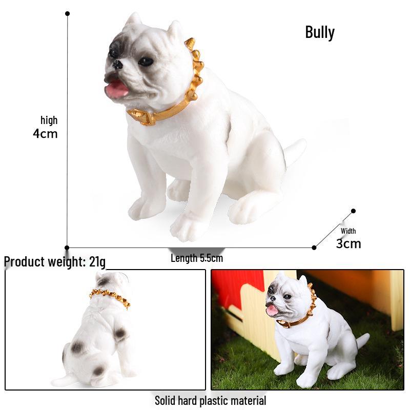 Cute Animal Models: Japanese Raccoon, Flying Squirrel, Monkey, Rabbit, Squirrel, Shiba Inu, Tiger, Lion, Lizard Toy Set