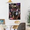 Jojo S Bizarre Adventure Wall Decor Tapestry Art For Pet Memorial Birthdaywedding Party Backdrop Family Gift
