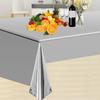Table Cloth Waterproof Table Cover Solid Color Tear-Resistant Easy To Clean Dining Table Protector Cover