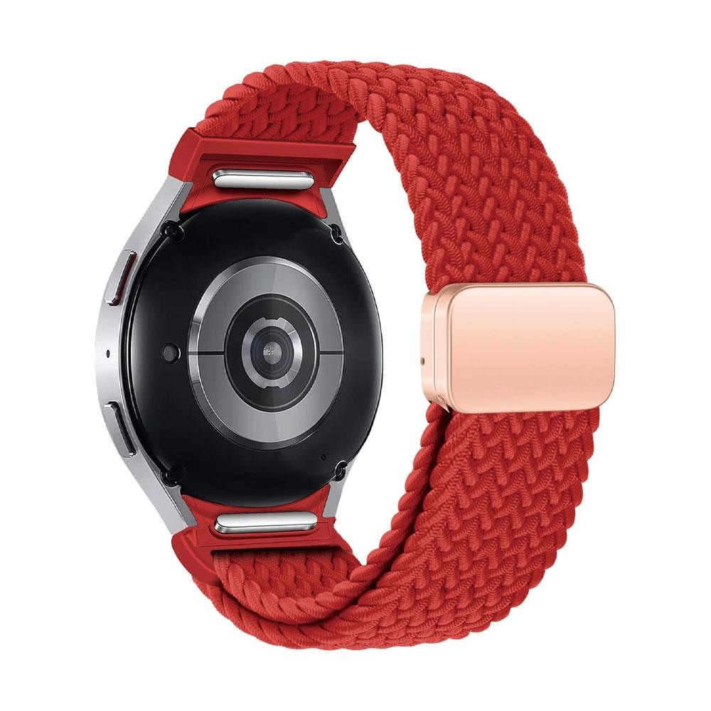 Магнитный плетеный ремешок для Samsung Galaxy Watch 7 6 4 classic/5 Pro/FE 44мм 40мм 45 46 47 мм браслет correa Galaxy watch 7 Ремешок