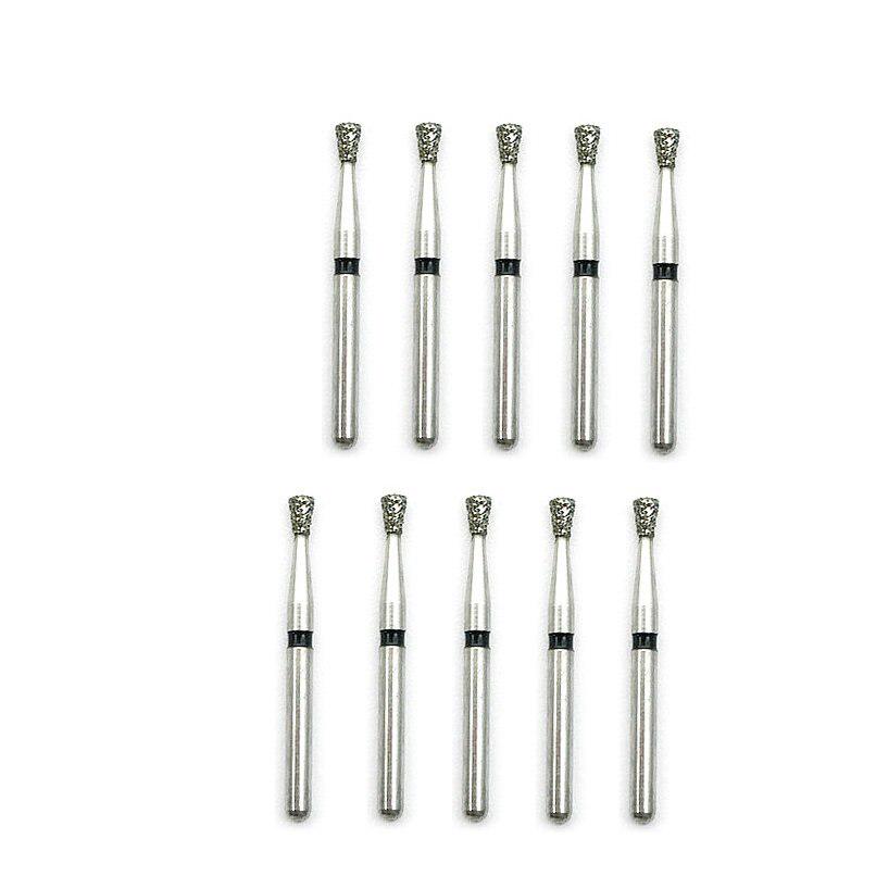 10 шт., стоматологические алмазные боры, сверхгрубые стоматологические боры, средние FG 1,6 м для высокоскоростных наконечников SI-48S