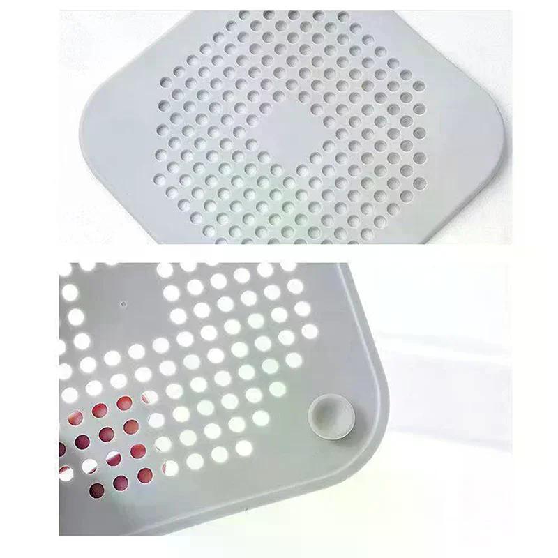 2 шт. Силиконовая пробка для слива душа, уловитель волос, стопор, сетка для кухонной раковины, канализация, напольный слив для ванной комнаты, фильтр для воды в ванне