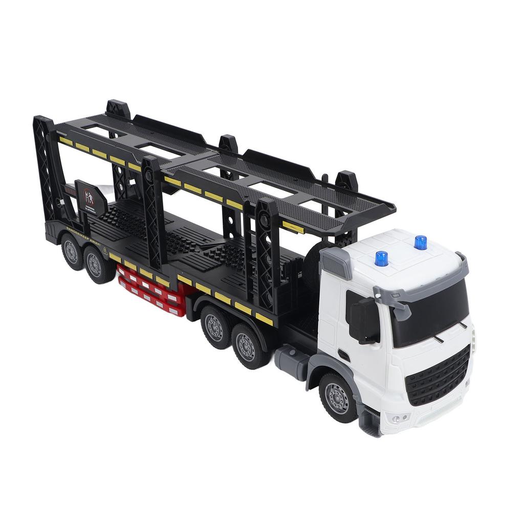 RC Transporter Truck Remote Control Trailer RC Car Toy 2 Tier Body Съемный Свет Звук USB