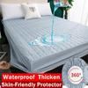 Защитная простыня с кроватью размера «queen/king-size», стеганый водонепроницаемый чехол для матраса Twin