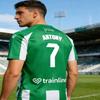 2026  Real Betis Повседневная Уличная Спортивная Быстросохнущая Дышащая Футболка для Футбола Взрослых и Детей Одинакового Стиля - Родитель-Ребенок