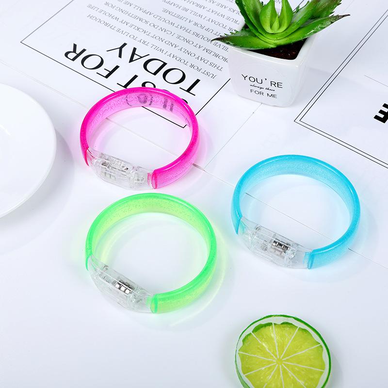Luminous Glow Bracelet: Flashing Jewelry for Night Markets, Concerts & Parties