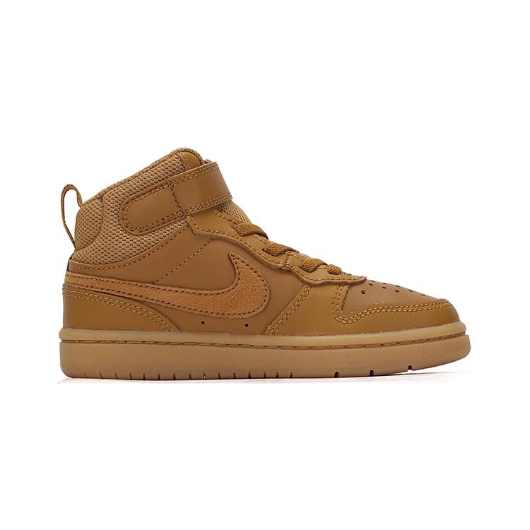 (PS) Nike Court Borough Mid 2 'Wheat' Kids' CD7783-701