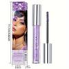 Glitter Mascara Long-Lasting Shimmer Eye Makeup Waterproof Mascara Diamond Mascara for All Skin Types Lengthening and Curling Eye Lash Mascara