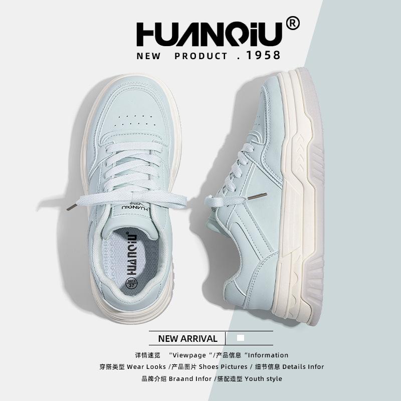 Глобальная женская обувь на платформе, увеличивающая высоту, женская обувь ZHQ5361-1, весенняя новая тенденция, универсальная ретро-спортивная обувь для женщин