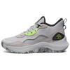 Кроссовки унисекс Curry 3Zer0 24 Halo Grey Black High-Vis-Yellow 3028191-100