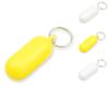 5pcs Floating Keychains 6.4x2.5x2.5cm ABS Plastic Oval Floating Key Chain For Kayaking Boating Swimming Keychains Accessories