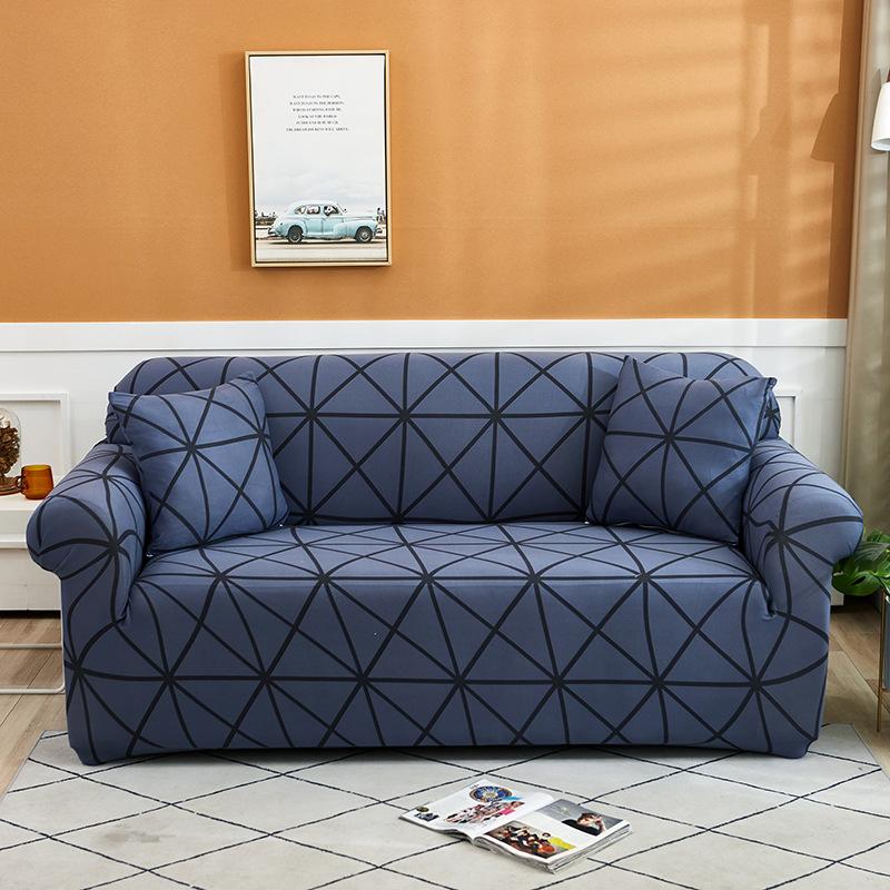 New Elastic Sofa Cover, Fully Covered with Dust-proof Leather, Sofa Towel, and Fabric Combination for All Seasons