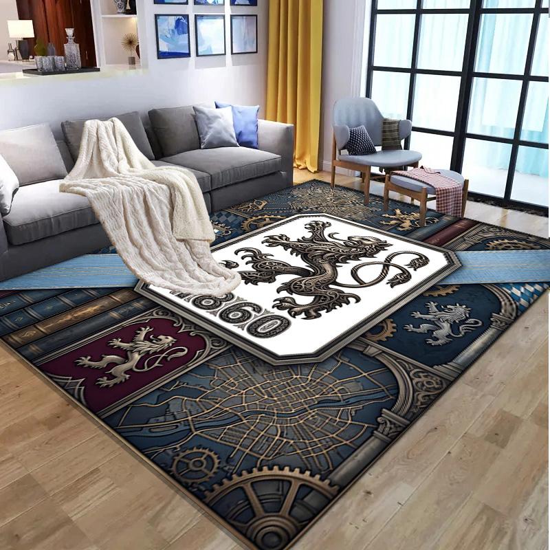 1860 Munchen football club Pattern Rug, Indoor/Outdoor Mat, for Picnic, Gameroom, Bedroom, Office, Living Room, Home Decor Carpet, Birthday Gift