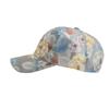 Бейсболка с цветочным принтом, женские летние шляпы Snapback с цветочным принтом, повседневные регулируемые кепки
