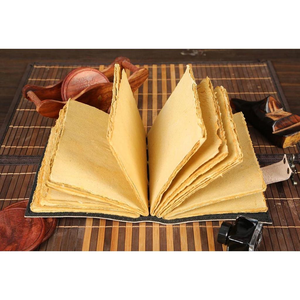 Vintage Leather Mother Goddess Journal For Men Women Traveling Sketchbook