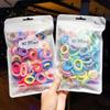 50Pcs Lovely Girls Elastic Hair Bands Hair Accessories Colorful Headband Kids Ponytail Holder Scrunchie Ornaments Gift