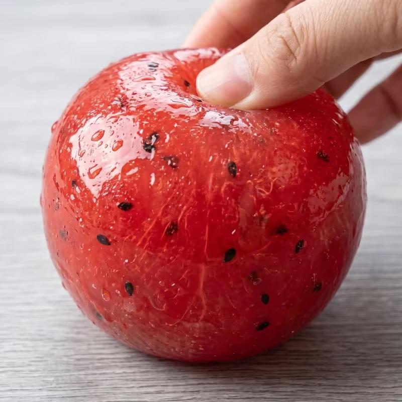 Slow Rising Watermelon Slushy Squishy Toy Soft Squeeze Stress Relief Fidget Toy for Kids Birthday Party Giveaways