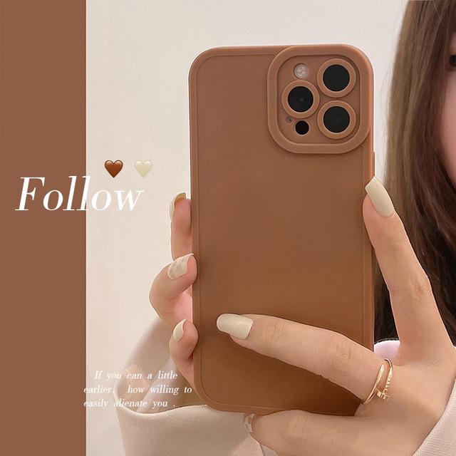 Матовая задняя крышка Jane Ins для Iphone 13 14 Pro Max 12 Mini 11 Promax 8 7 Plus Xsmax X Xr, мягкий силиконовый чехол для телефона, чехол-капа