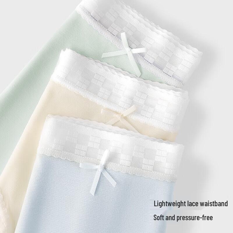 Duoduomian Cloud Garden Silk Antibacterial Women's Underwear