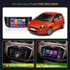 6,2 дюйма Для Fiat Linea Punto EVO 2012-2015 Android Автомагнитола Мультимедиа Радио Беспроводной Carplay Android Auto Wi-Fi 4G Экран