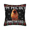 Marcus the Worm Rigatoni  Square Pillow Case  Cushion Covers Zippered Decorative Throw Pillow Case Cover for Home 18"x18"