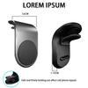 Universal Magnetic Air Vent Car Cell Phone Holder Cellphone Dashboard Clip Magnet Mobile Phone Stand Mount for Car iphone
