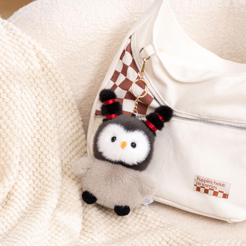 Плюшевый пингвин Нечжа Игрушка Кукла с милым животным для детского украшения подарок