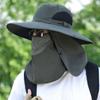 360 Degrees Protection Agricultural Work Hat Anti-UV Fisherman Hat  Outdoor Sports