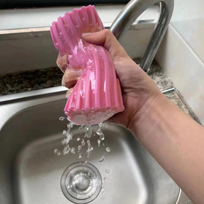 Многофункциональная губка Humedo Duster Двусторонняя губка для влажной уборки Чистящий порошок для дома, автомобиля, влажной уборки Инструменты для губки