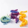 30CM 3d Printed Crystal Dragon Antistress Fidget Decompression Toy Rotatable Articulated Perfect  Figure Radiant Dazzling Colors