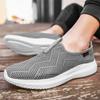 2025 Lightweight Men Casual Shoes Breathable Male Sneakers Anti-slip Flats Outdoor Walking Summer Mesh Loafers for Men Pius Size
