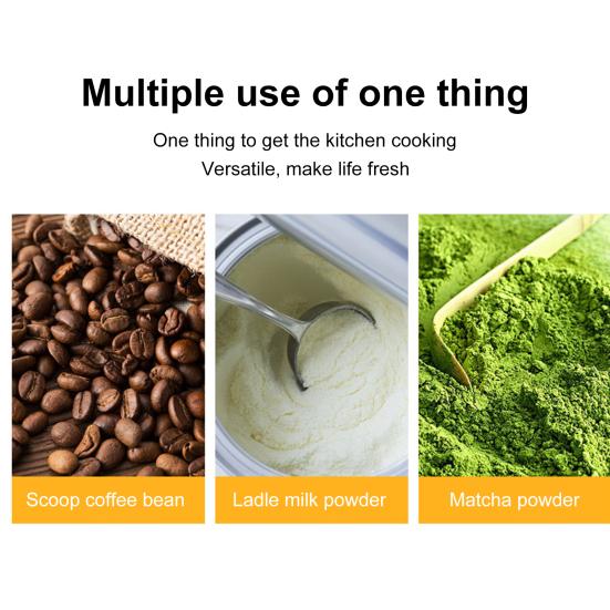 Кофейная ложка из нержавеющей стали, мерная ложка 15/30 мл, столовая ложка для молотого кофе, сахара, специй, короткая ручка, кухонный измерительный инструмент