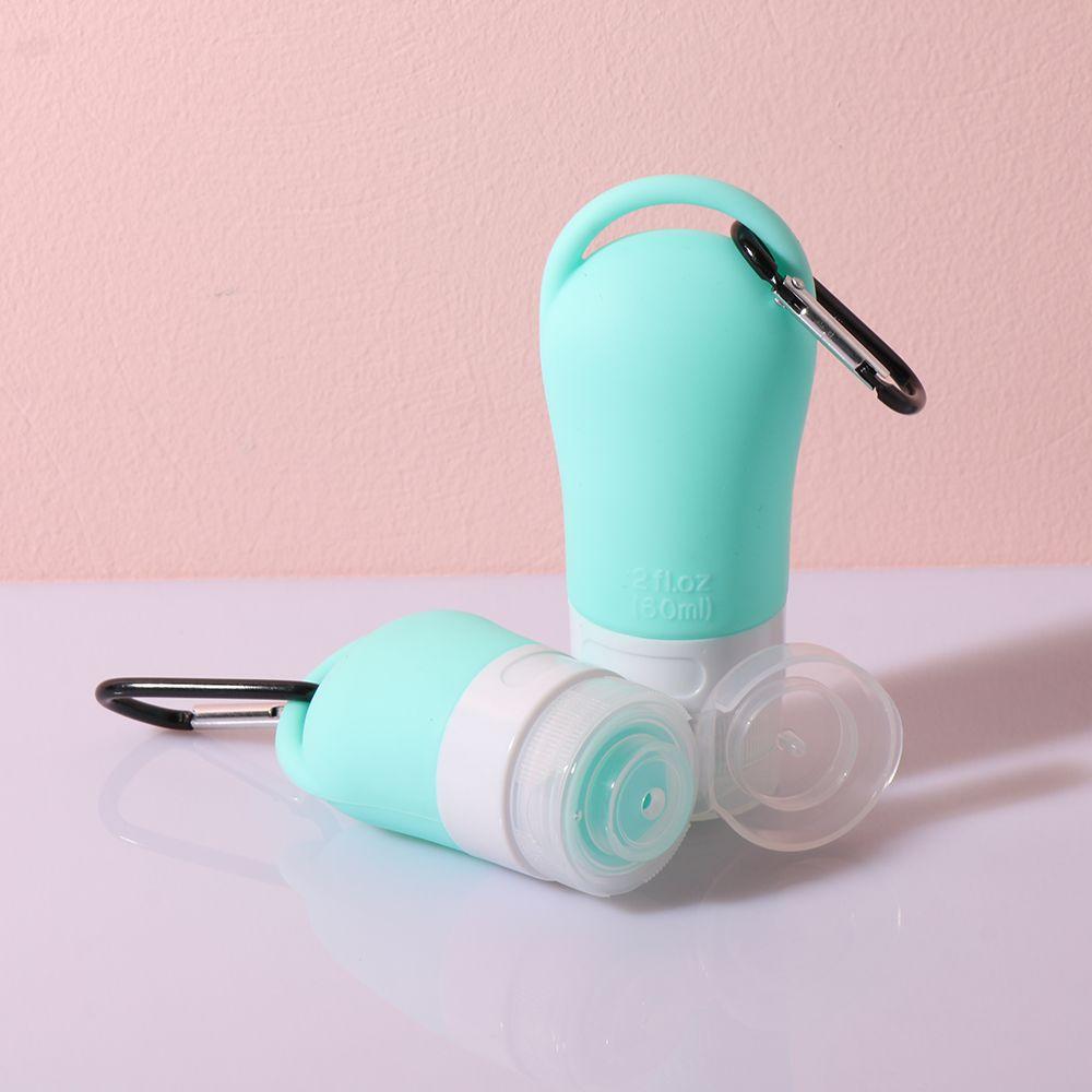 Gel Refillable Portable Hook Silicone Bottle Squeeze Container Sub-bottling Tube Empty Bottles