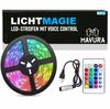 LICHTMAGIE 10m LED Stripe RGB Bar Strip Tape Light Lamp Fairy Lights
