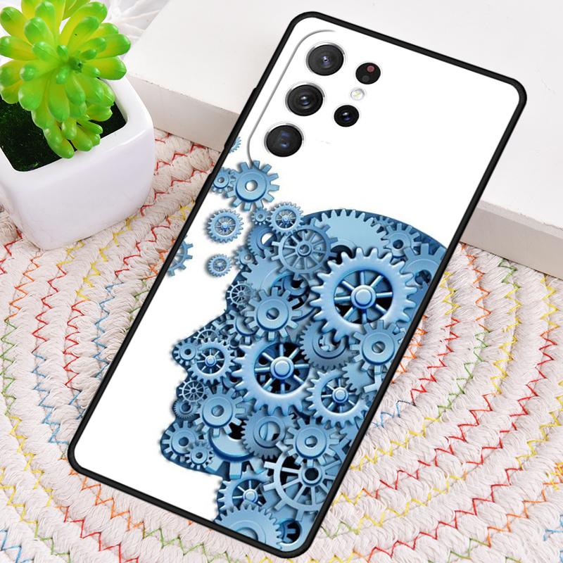 Стимпанк шестеренка Механический TPU чехол для телефона Samsung Galaxy note 10 pro S26 S25 S24 S23 S22 Ultra Plus S21 FE S20