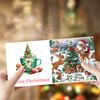 5D DIY Diamond Painting New Christmas Card Festival Greeting Card Handmade Diamond Embroidery Painting Art Kit 2025
