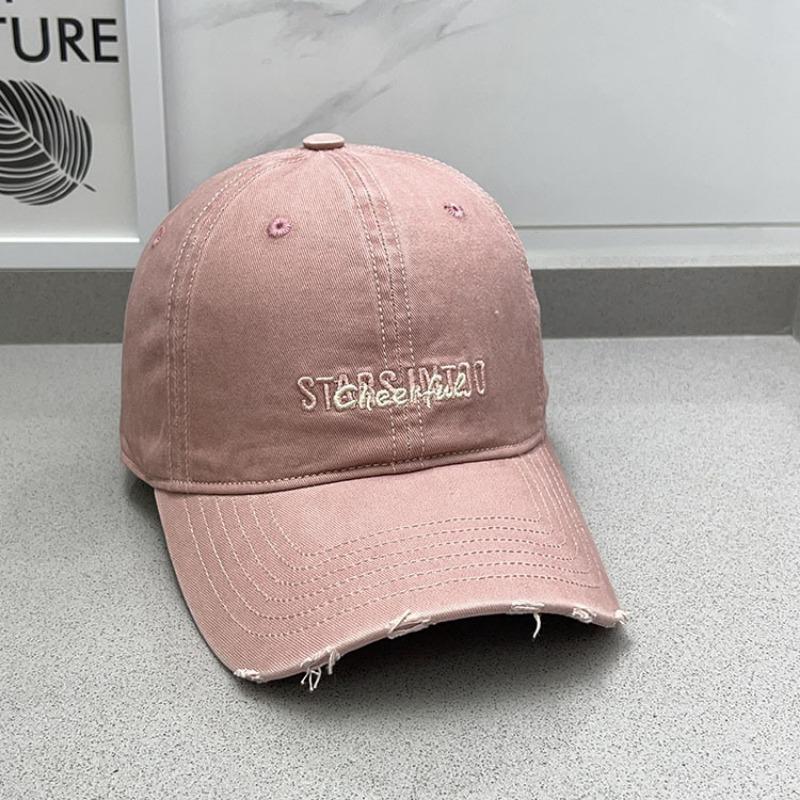 New Letter Embroidered Baseball Cap Women's Four-season Versatile Hat Casual Sunscreen Cap Men