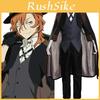 Костюм для косплея Bungo Stray Dogs Накахара Чуя Изысканный ретро-детективный наряд