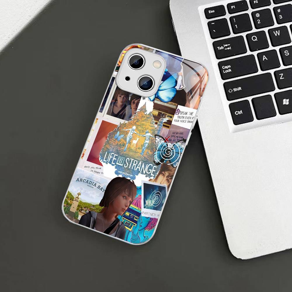 Приключенческая игра Life Is Strange Для iPhone 14 13 12 Mini 11 Pro XS Max X XR 14 Plus Закаленное Стекло Чехол