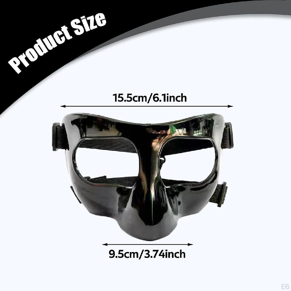 Face Guard for Injured Nose, Adjustable Foam Padding Sports Activities