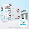 [Hello Kitty Collaboration] Natural Mild Clear Nose Pack 10 Sheets Special Set