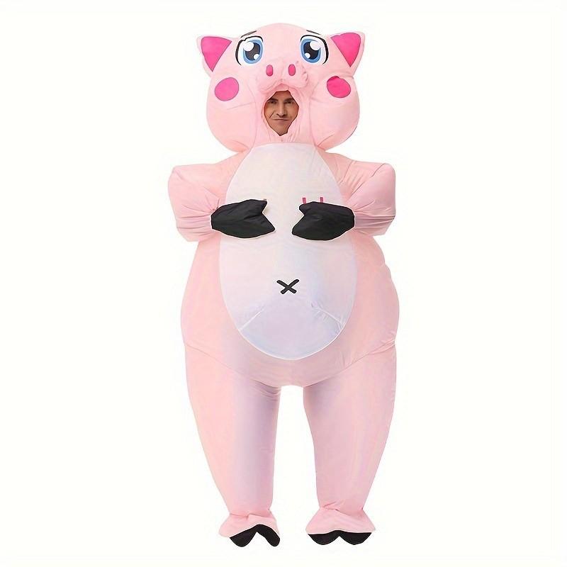 Cosplay Adult Pig Inflatable Costume For Halloween Parties Stage Performances